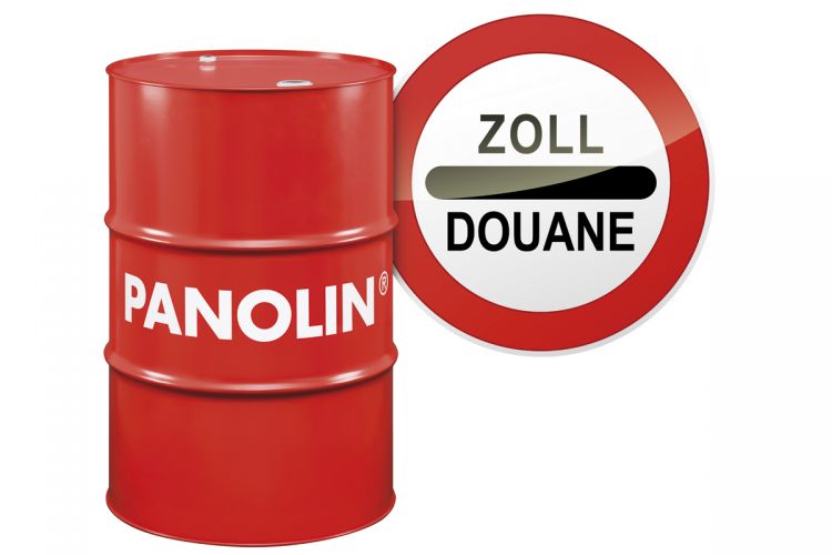 PANOLIN's first export of engine and hydraulic oils