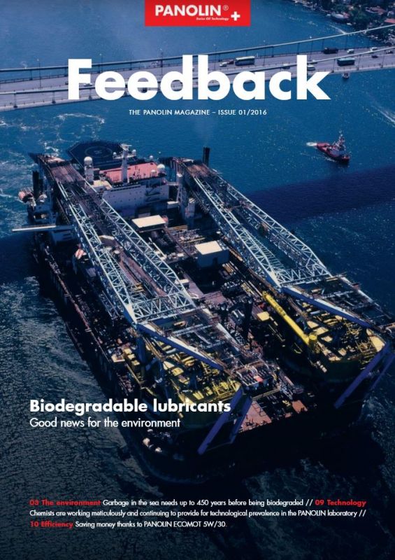 PANOLIN Feedback issue 1 april 2016